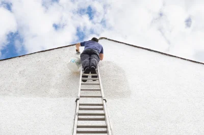 Peinture extérieure à Teyssières — façades et ravalement